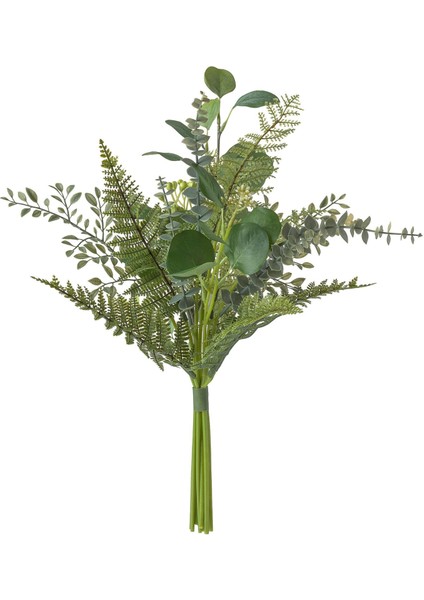 Yapay Buket Demeti Yeşil Renk 50 cm Ev Dekorasyon Ürün