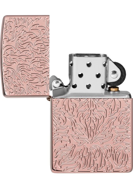 Çakmak Yüksek Parlaklıkta Rose Altın Pirinç Alaşım Benzinli Hediye Seçeneği fırsatları