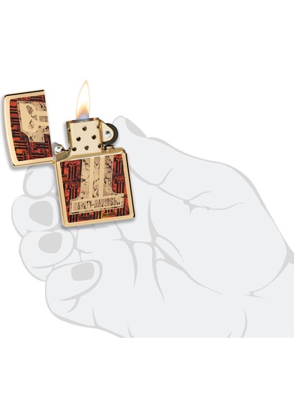 Çakmak Premium Tasarımlı Altın Renkli Hediye Seçeneğiyle Benzinli modelleri