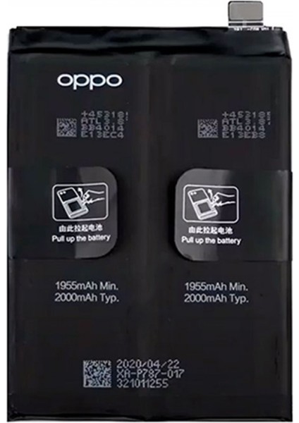 Oppo Reno 4 Pro Pil - Batarya BLP787 CPH2109