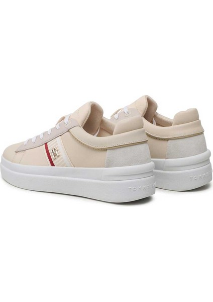 Kadın Tommy Hilfiger Corp Webbing Court Cupsole Kadın Sneaker FW0FW07387