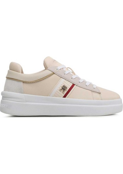 Kadın Tommy Hilfiger Corp Webbing Court Cupsole Kadın Sneaker FW0FW07387
