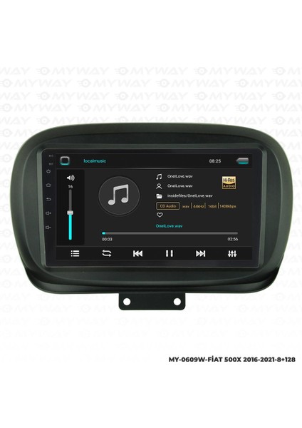 Fiat 500X Android 12 Multimedya Carplay 4gb RAM+64GB HDD Navigasyon Ekran fiyatları