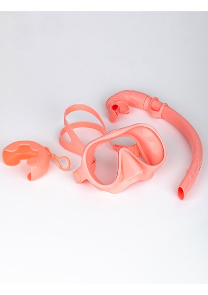 - Dalış Maske ve Şnorkel Seti Silikon Pembe QS11 fiyatları
