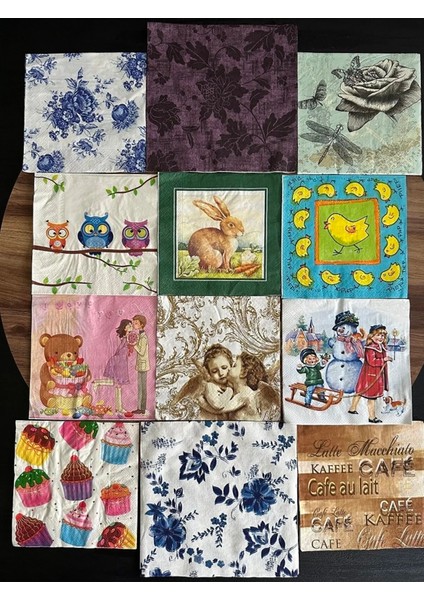 Dekupaj Peçete Lotu