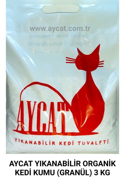 Yıkanabilir Kedi Kumu Aycat