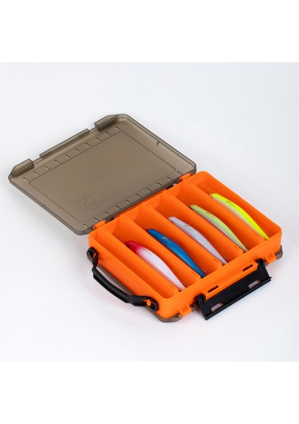 Lure Box Çift Taraflı Kutu 145MM - Turuncu Plasticbox F02 S