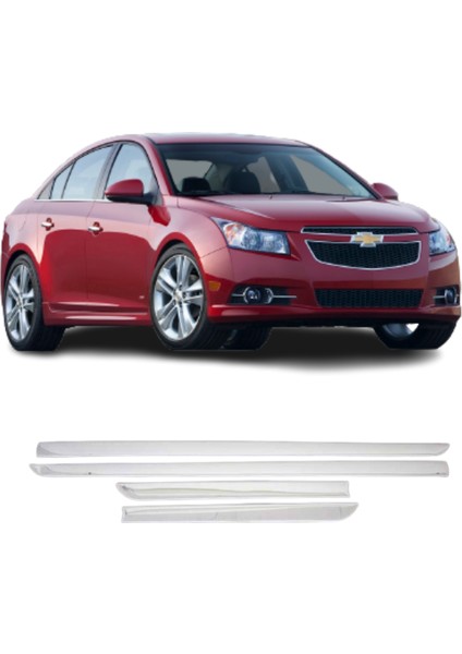 Chevrolet Cruze Krom Yan Kapı Çıtası 2009 ve Üzeri Paslanmaz Çelik