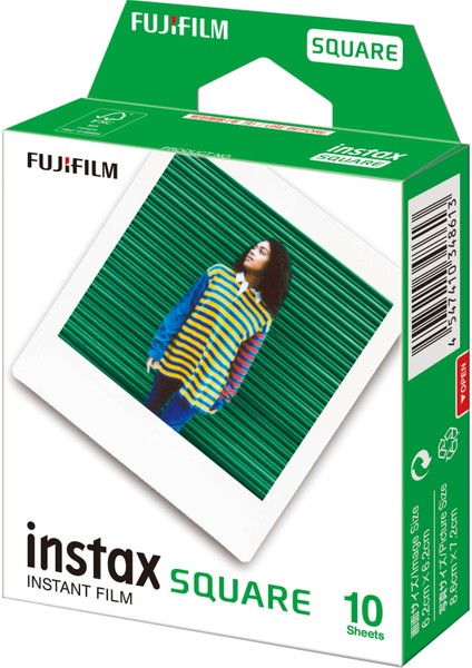 Instax Sq Link Yeşil Yazıcı 10LU Square Film ve Pleksi Çerçeve fırsatları
