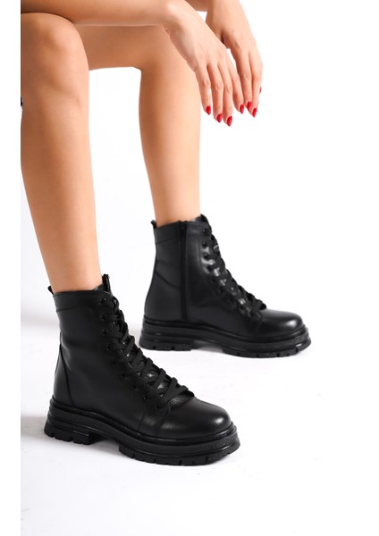 Deri Kadın Günlük Bot Bootie KCM-0036 fiyatları