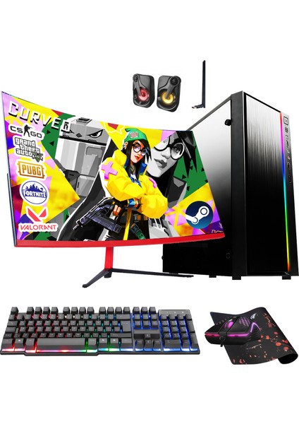 RK-109 I5-3470 16GB 256GB SSD+500GB 23.8" Masaüstü Ofis Bilgisayarı