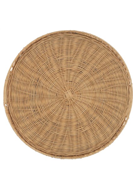 Meander Rattan El Örme Çok Amaçlı Tepsi 55cm 8926