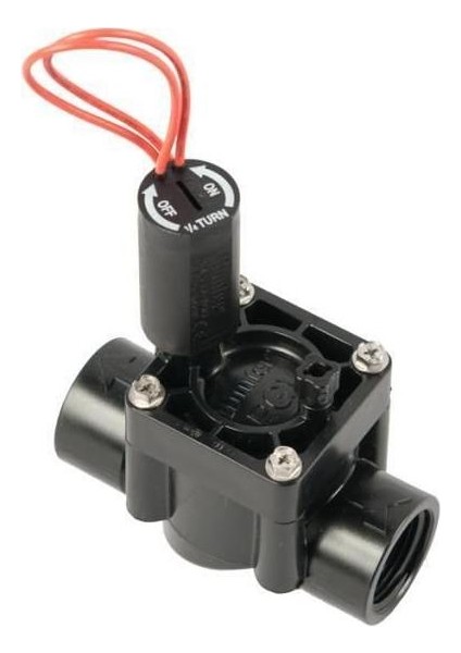 PGV-100-GB 1/" Plastik Glob Vana, Bsp Içten Dişli, Debi Kontrolsüz 24V Ac 12 Adet