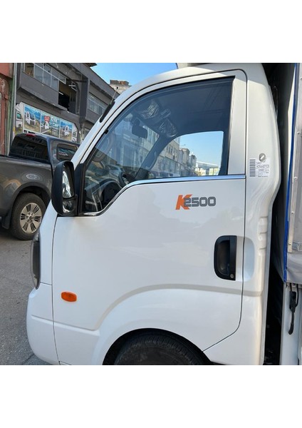 Kia Bongo Krom Cam Çıtası 2 Parça 2008> Paslanmaz Çelik