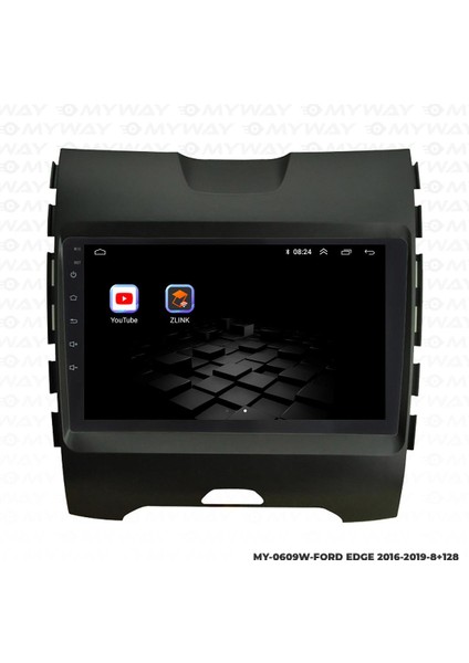 Ford Edge Android 12 Multimedya Carplay 4gb RAM+64GB HDD Navigasyon Ekran indirimleri