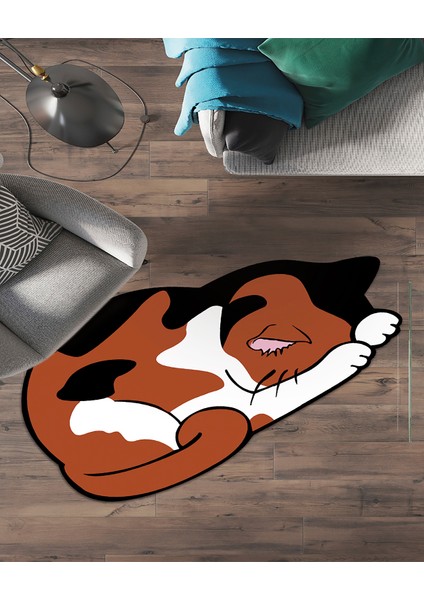 Özel Tasarım, Kaymaz Taban, Uzun Ömürlü, Ince Yıkanabilir, Dekoratif Modern Oda Halısı, Kilim