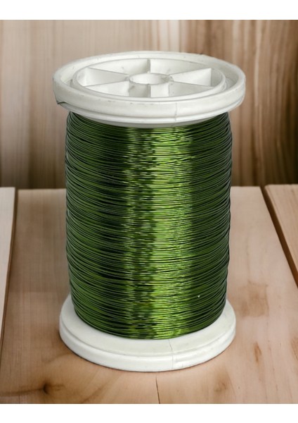 0.30 mm ( 100GR- 150M) Zeytin Yeşili Renkli Bakır Filografi Teli fiyatları