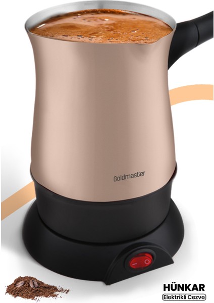 Hünkar Vizon Paslanmaz Çelik 5 Fincan Kapasiteli Elektrikli Cezve fiyatları