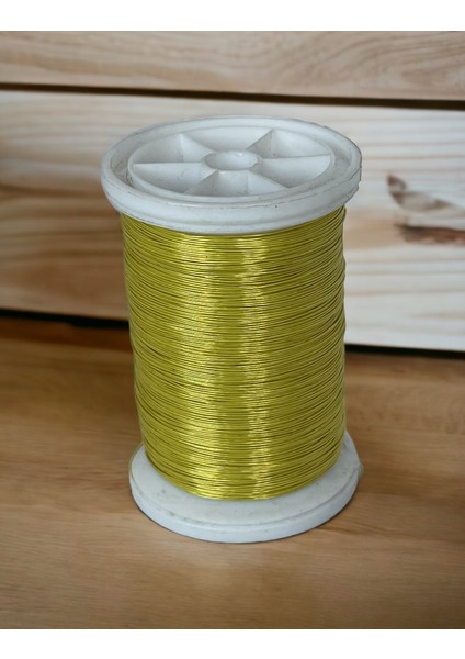0.30MM(100GR-150METRE) Civciv Sarı Renkli Gümüşlü Filografi Teli fiyatları