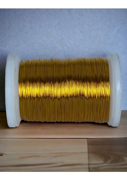 0.30MM(100GR-150METRE) Koyu Altın Sarı Renkli Gümüşlü Filografi Teli fırsatları