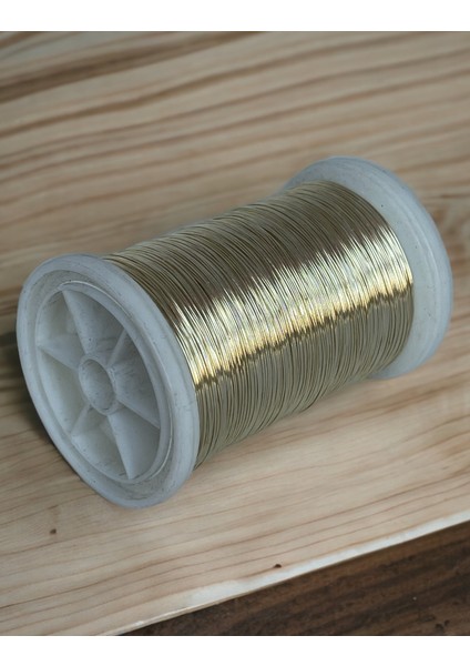 0.30 mm (100GR-150M) Sarımsı Beyaz Renkli Gümüşlü Filografi Teli modelleri