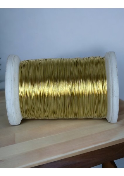 0.30MM(100GR-150METRE) Işıltı Sarı Renkli Gümüşlü Filografi Teli fırsatları