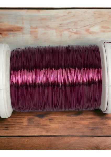 0.30 mm ( 100GR- 150M) Bordo Renkli Bakır Filografi Teli modelleri