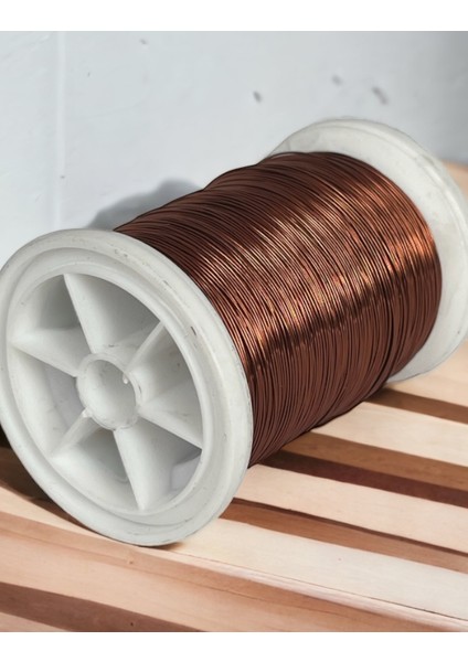 0.30 mm ( 100GR- 150M) Açık Kahve Renkli Bakır Filografi Teli modelleri