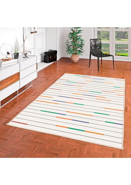 Özel Tasarım, Kaymaz Taban, Uzun Ömürlü, Ince Yıkanabilir, Dekoratif Modern Oda Halısı, Kilim