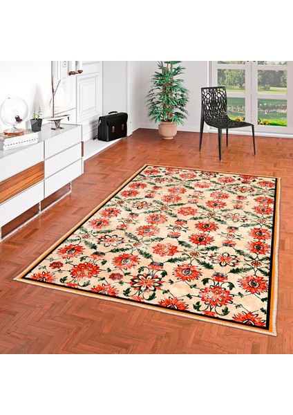Özel Tasarım, Kaymaz Taban, Uzun Ömürlü, Ince Yıkanabilir, Dekoratif Modern Oda Halısı, Kilim
