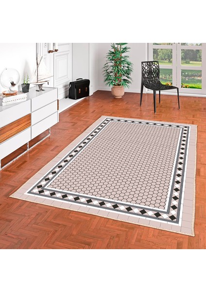 Özel Tasarım, Kaymaz Taban, Uzun Ömürlü, Ince Yıkanabilir, Dekoratif Modern Oda Halısı, Kilim