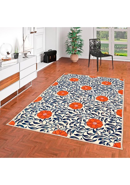 Özel Tasarım, Kaymaz Taban, Uzun Ömürlü, Ince Yıkanabilir, Dekoratif Modern Oda Halısı, Kilim