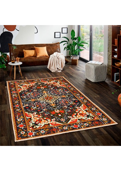 Özel Tasarım, Kaymaz Taban, Uzun Ömürlü, Ince Yıkanabilir, Dekoratif Modern Oda Halısı, Kilim