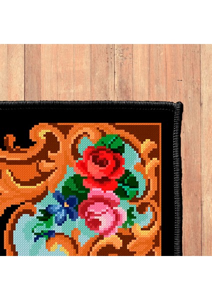 Özel Tasarım, Kaymaz Taban, Uzun Ömürlü, Ince Yıkanabilir, Dekoratif Modern Oda Halısı, Kilim modelleri