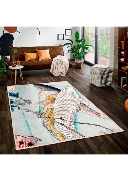 Özel Tasarım, Kaymaz Taban, Uzun Ömürlü, Ince Yıkanabilir, Dekoratif Modern Oda Halısı, Kilim
