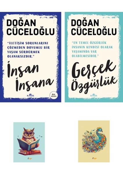 İnsan İnsana - Gerçek Özgürlük - Doğan Cüceloğlu + Not Defterli Seti