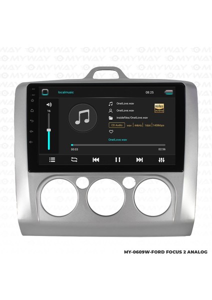 Ford Focus 2 Android 12 Multimedya Carplay 4gb RAM+64GB HDD Navigasyon Ekran fiyatları