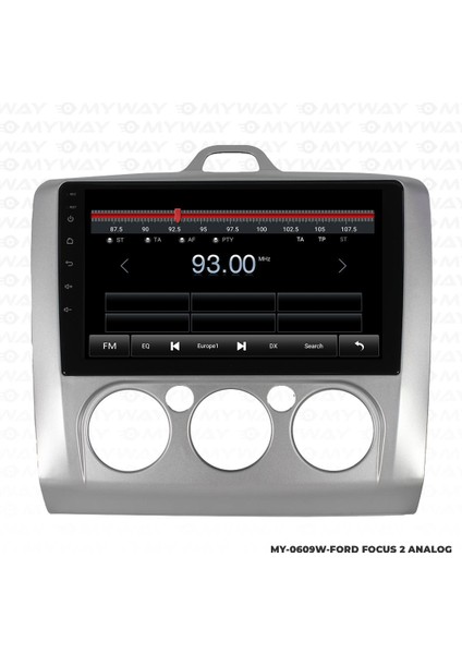 Ford Focus 2 Android 12 Multimedya Carplay 4gb RAM+64GB HDD Navigasyon Ekran fırsatları