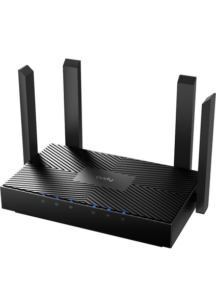 WR3000 5ghz 2402MBPS, 2.4ghz 300MBPS, 4 Port, 4X5DBI Anten Wi-Fi 6 Mesh Router