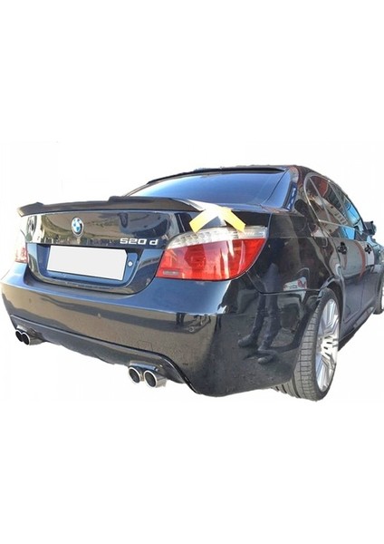 Bmw E60 M4 Stil Boyasız Plastik Spoiler
