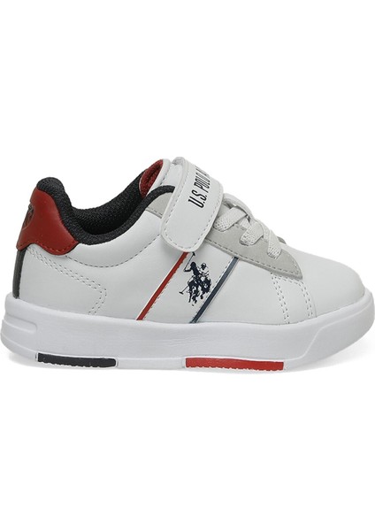 U.s. Polo Assn. Travıs Jr 3pr Beyaz Erkek Çocuk Sneaker