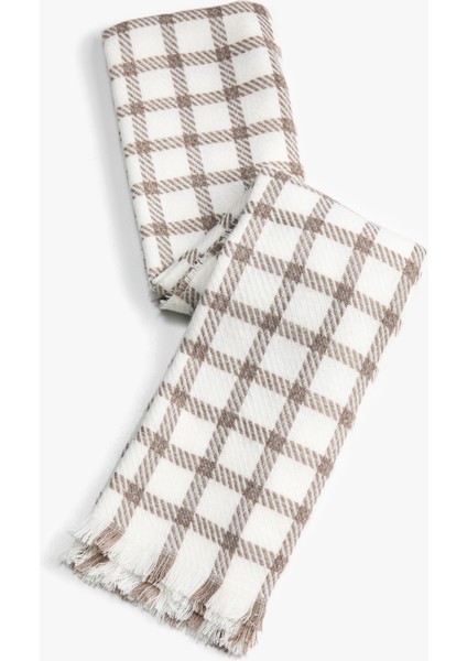 Şal Püsküllü Yumuşak Dokulu