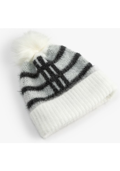 Ponponlu Peluş Bere fiyatları