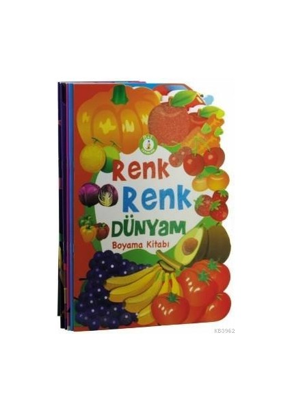 Renk Renk Dünyam Boyama 5 Kitap Çocuk 9786059561525