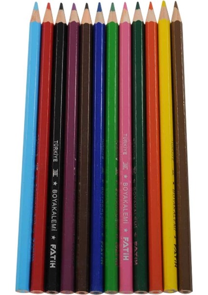 12 Renk Kuru Boya Yarım Boy modelleri