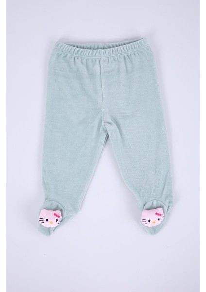 Kadife Oyuncaklı Kız Erkek Bebek Çocuk Pantolon Hello Kitty