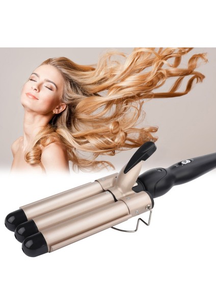 Profesyonel Seramik Wag Su Dalgası Saç Maşası 220 Derece 25 mm Kalın Bukle fiyatları