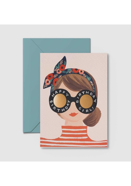 Kartpostal - Tebrik Kartı & Zarf Happy Birthday Doğumgünü Iyi Ki Doğdun