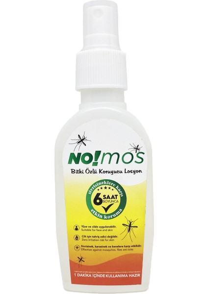 Doğal Bitki Özlü Koruyucu Losyon - Limon Çiçeği Özlü Sinek Kovucu Losyon - 100 ml