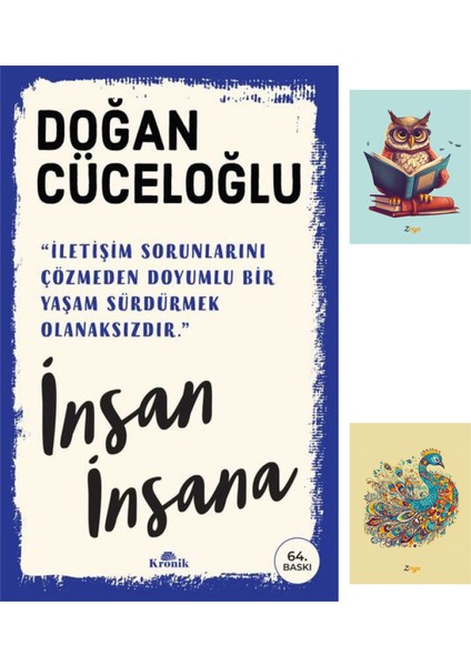 İnsan İnsana - Doğan Cüceloğlu + Not Defterli Seti